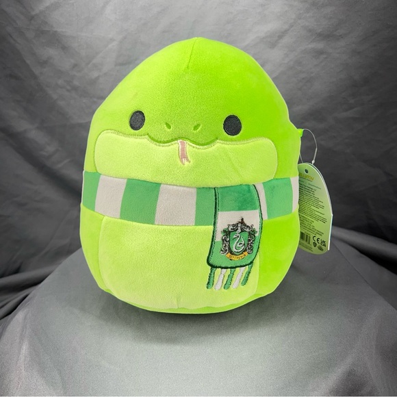 New Squishmallows Plush Harry Potter Slytherin Snake 9" with Tags - Picture 1 of 7